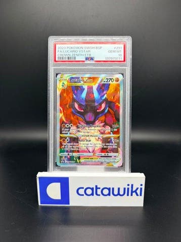 Pokémon - 1 Graded card - Lucario VSTAR SWSH291 PSA 10 -, Nieuw
