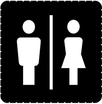 ABB Busch-Jaeger 2145/41-19 Ice Light Pictogram Toilet -, Verzenden, Nieuw, Overige typen