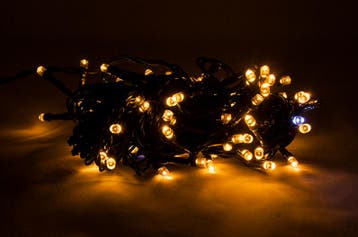 LED Kerstboom Twinkle verlichting - 100 LED - Warm wit, Ophalen of Verzenden, Nieuw