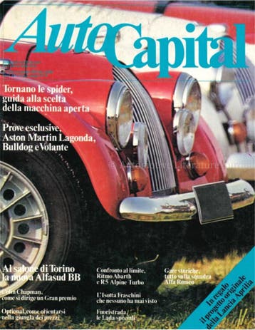 1982 AUTOCAPITAL MAGAZINE 02 ITALIAANS, Nieuw, Author