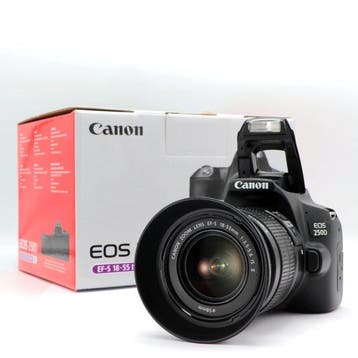 Canon EOS 250D + EF-S 18-55mm F/3.5-5.6 IS II #DSLR#DIGITAL, Nieuw