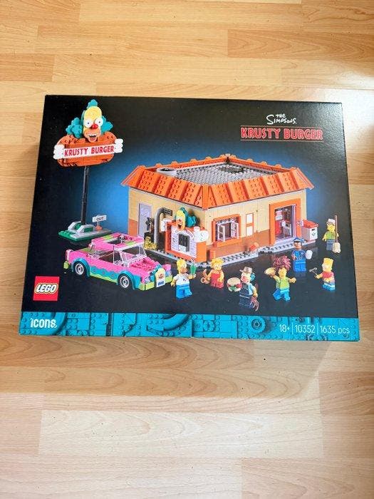 Lego Set - 10352 - The Simpsons - Krusty Burger, Kinderen en Baby's, Speelgoed | Duplo en Lego