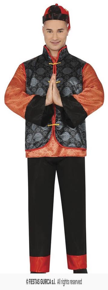 Chinees Carnavalspak Zhong, Ophalen of Verzenden, Nieuw