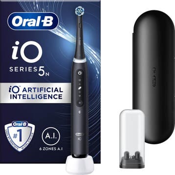 Oral-B iO 5N - Elektrische Tandenborstel - Zwart, Verzenden, Nieuw
