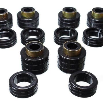 Energy Suspension Chevy Pickup 2&4Wd Body Mounts - Black, Ophalen of Verzenden, Nieuw