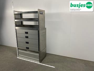 Aluca bedrijfswageninrichting 1010x520x1750mm (3077), Auto diversen, Overige Auto diversen, Ophalen of Verzenden