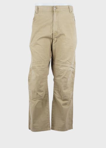 Vintage Chinos Heren maat WW42 / L29 Beige Vintage, Ophalen of Verzenden, Nieuw