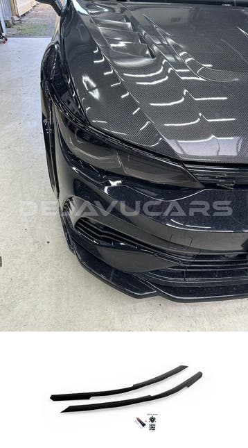 Koplamp Spoiler voor Volkswagen Golf 8 R GTI GTE GTD R line, Auto diversen, Tuning en Styling, Ophalen of Verzenden