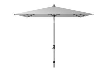 Platinum Riva stokparasol 2,5x2,5 m. - Light grey, Tuin en Terras, Parasols, Verzenden, Nieuw, Stokparasol, Kantelbaar