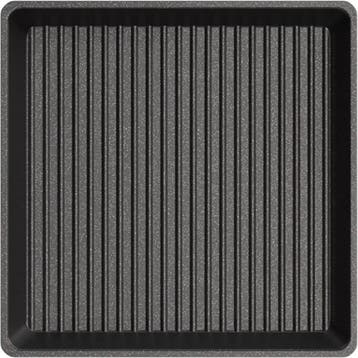 AMT Gastroguss Vierkante grillpan – 26x26 cm – Diepe gri, Huis en Inrichting, Ophalen of Verzenden, Nieuw, Aluminium, Overige typen