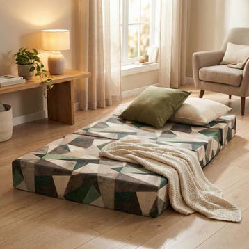 Matras Opvouwbaar Dik | Premium | OP=OP, Huis en Inrichting, Slaapkamer | Matrassen en Bedbodems, 90 cm, Eenpersoons, Nieuw, Ophalen of Verzenden