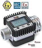 Telwerk digitaal Piusi K24 benzine, Verzenden