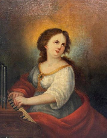 Europese school (XIX) - Santa Cecilia