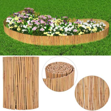 vidaXL Scherm 500x30 cm bamboe, Tuin en Terras, Verzenden, Nieuw, Hout, Minder dan 1 meter