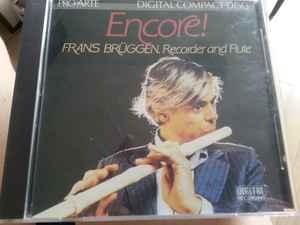 cd - Frans BrÃ¼ggen - Encore! Frans BrÃ¼ggen, Recorder A, Verzenden, Zo goed als nieuw