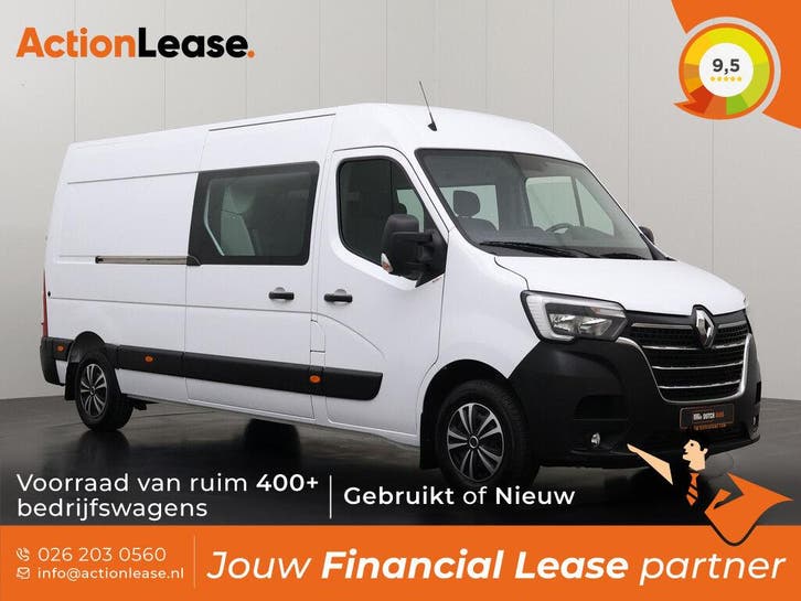 Renault Master 23DCi Wit occasion, Auto's, Bestelauto's, Te koop, Zwart, Handgeschakeld, Financial lease, BTW verrekenbaar, Diesel