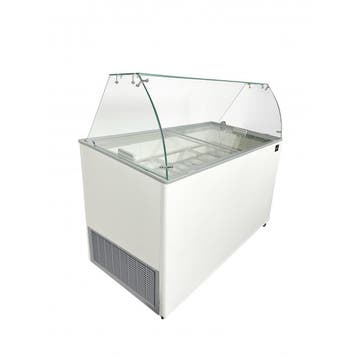 CombiSteel Schepijsvitrine | JAVA | 355L | 8x 5L | Statisch, Ophalen of Verzenden, Nieuw