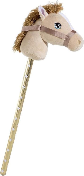Stokpaard Heunec - Pluche/Hout | Retourdeal 32% Korting, Ophalen of Verzenden, Zo goed als nieuw, Jongen of Meisje