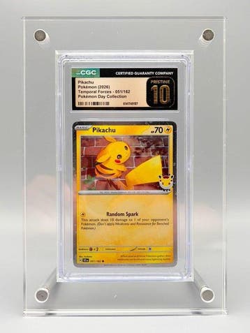 Pokémon Graded card - Pikachu (Cosmos Holo) - 2026 Pokémon, Nieuw