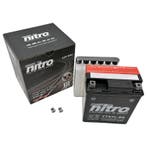Accu YTX7L-BS 12v-6Ah (incl. zuurpakket) - Nitro, Ophalen of Verzenden, Nieuw