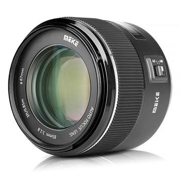 Meike MK-85mm f/1.8 AF Fujifilm X-mount objectief, Verzenden, Gebruikt, Telelens
