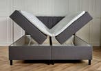 Boxspring met opbergruimte Lausanne 180 200 Antraciet, Verzenden, 180 cm, 200 cm, Nieuw