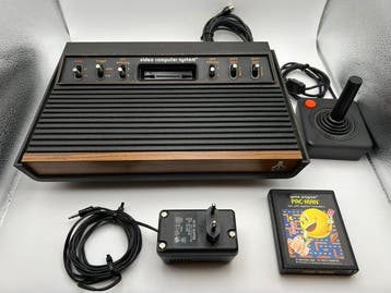 Atari - 2600 VCS - Atari 2600 Wood Grain 6-switch (Light, Nieuw