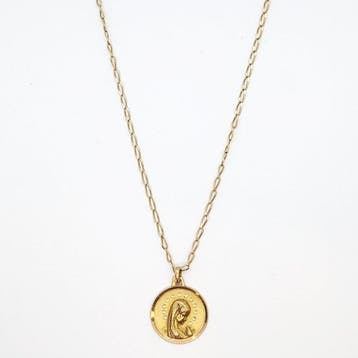 Ketting met hanger - 18 karaat Geel goud