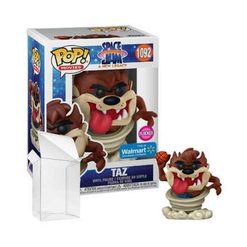 Funko Pop!  Space Jam - Taz #1092 Walmart  Flocked #1092, Verzenden, Nieuw