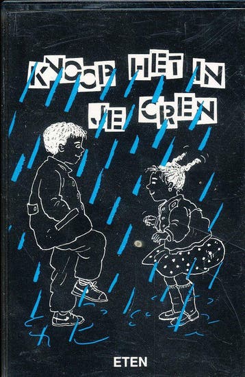 Knoop het in je oren Cassette eten, Boeken, Verzenden, Nieuw