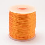 5 meter plat elastisch draad 0,2mm orange, Ophalen of Verzenden, Nieuw, Draad