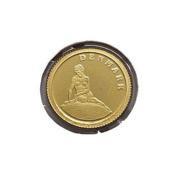 Liberia. 12 Dollars 2008 - Denmark - 1/50 Oz.