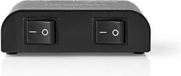 Nedis Speaker Control Box - 2 poort(en) - Klemmen -, Verzenden, Nieuw