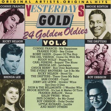 Various - Yesterdays Gold Vol. 6 (24 Golden Oldies), Ophalen of Verzenden, Gebruikt