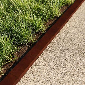 vidaXL Afdekprofiel voor tuinafboording 10 st 100 x 10 x 5, Verzenden, Nieuw