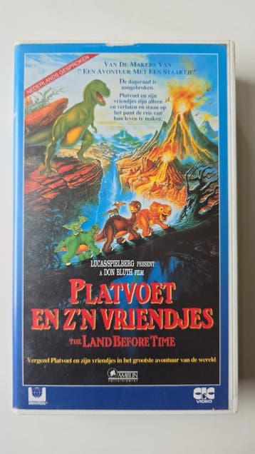 THE LAND BEFORE TIME (VHS), Verzenden, Gebruikt