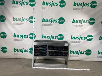 Aluca aluminium bedrijfswageninrichting gebruikt (nr 2422), Auto diversen, Ophalen of Verzenden