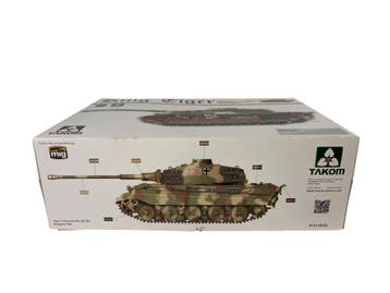 Sd.Kfz.182 King Tiger Henschel Turret w/Zimmerit incl., Hobby en Vrije tijd, Modelbouw | Auto's en Voertuigen, Verzenden, Nieuw