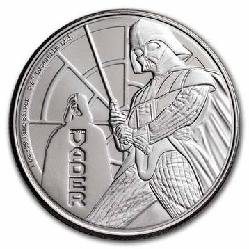 Niue - Star Wars Darth Vader 1 oz 2022 (100.000 oplage), Verzenden, Munten