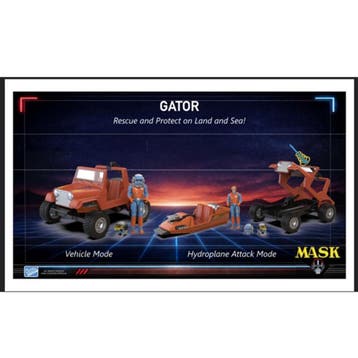 M.A.S.K. Wave 2 Vehicle Gator, Ophalen of Verzenden, Nieuw