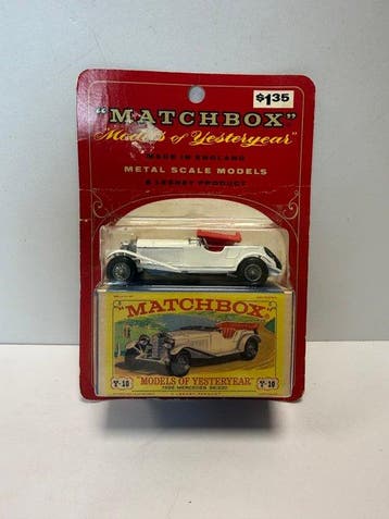 Matchbox - Modelauto - MoY - Y-11 - 1928 Mercedes - Op, Nieuw