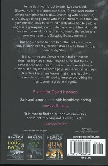 Sleep Baby Sleep (Detective Pieter Vos) 9781447293446, Verzenden, Gelezen, David Hewson