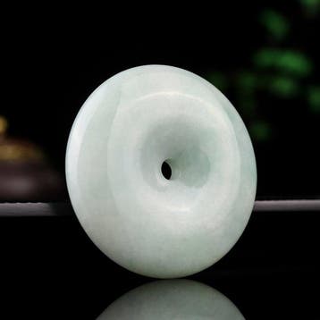 NGTC-gecertificeerde jadeiet (A-jade) Ping An Knot Pendant -