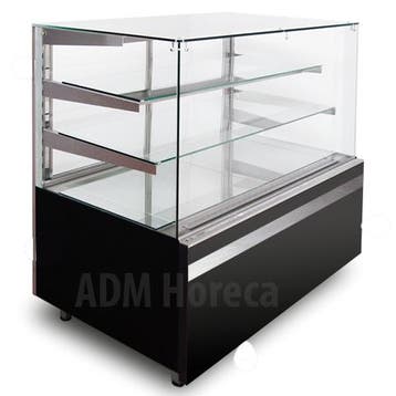 Bakkerij | Bonbon | chocoladevitrine Cube Neutraal 90 cm, Verzenden, Nieuw in verpakking, Bakkerij en Slagerij