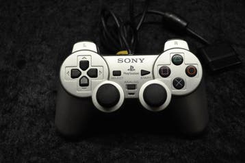 Sony Playstation 2 Ps2 Sony Dual Shock 2 Controller - Zilver, Verzenden, Nieuw