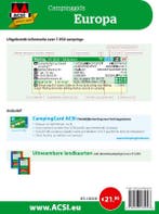 ACSI Campinggids Europa 2021 / ACSI Campinggids ACSI, Boeken, Reisgidsen, Verzenden, Gelezen, ACSI