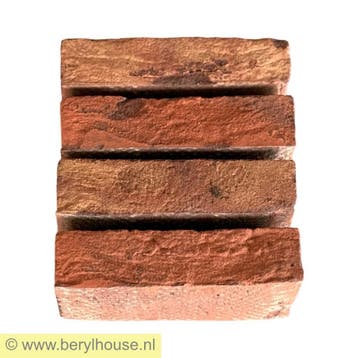 € 0,38 p/st Metselstenen Bakstenen WF hv rood genuanceerd, Verzenden, Nieuw, Bakstenen