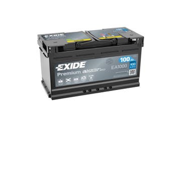 Exide Premium accu | EA1000 | 12V 100Ah, Ophalen of Verzenden, Nieuw