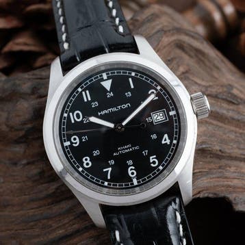 Hamilton - Khaki Field - Zonder minimumprijs - H704550 -, Nieuw