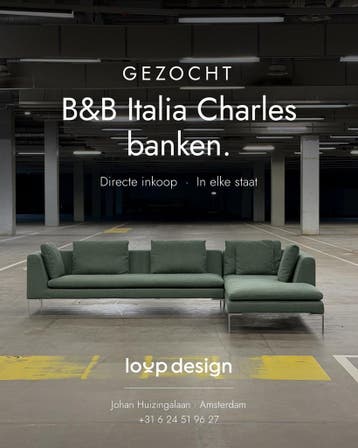 GEZOCHT! BB Italia Charles Banken | Directe inkoop, Huis en Inrichting, Nieuw, Bank Hoekbank Bankstel Bankje Loungebank Banken Chaise Lounge